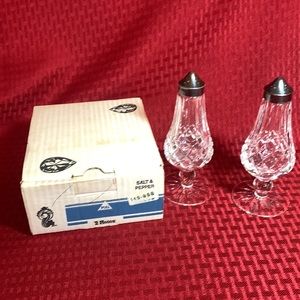 Waterford Crystal Salt & Pepper shakers